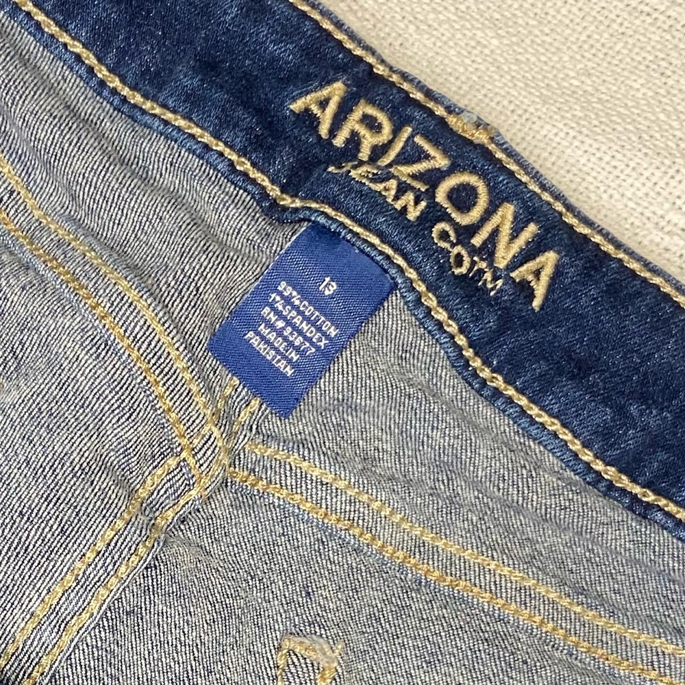 Cuffed Blue Jean shorts